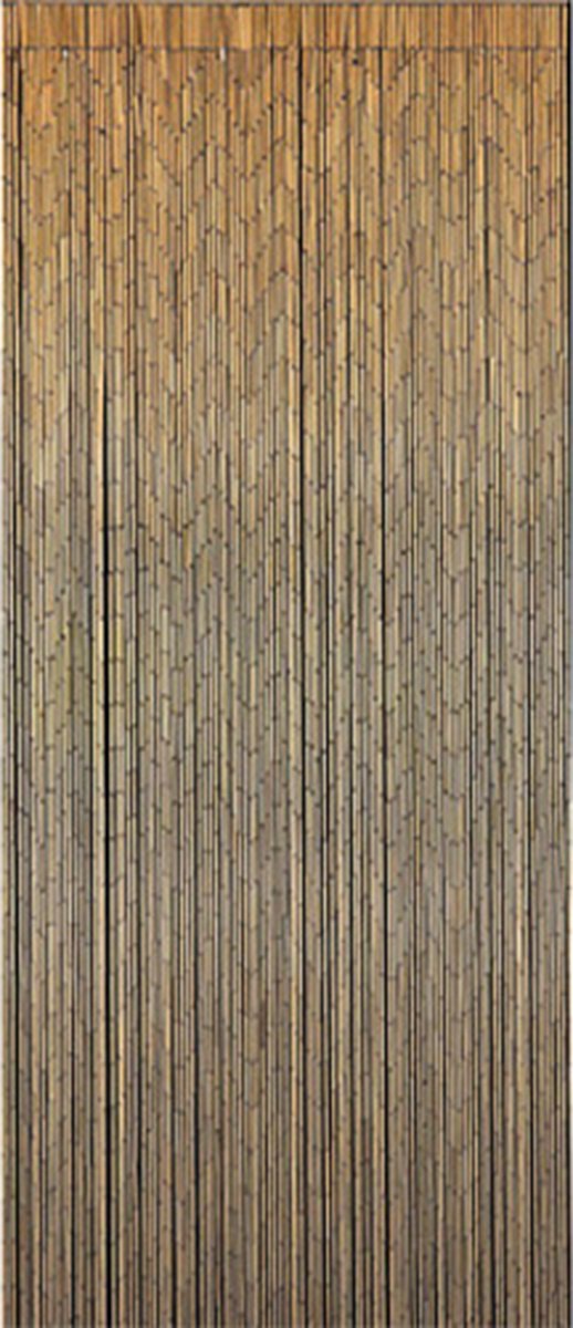 Deurgordijn/vliegengordijn - Bamboe Hulzen naturel - 90x200 cm - Jekra Vliegengordijnen