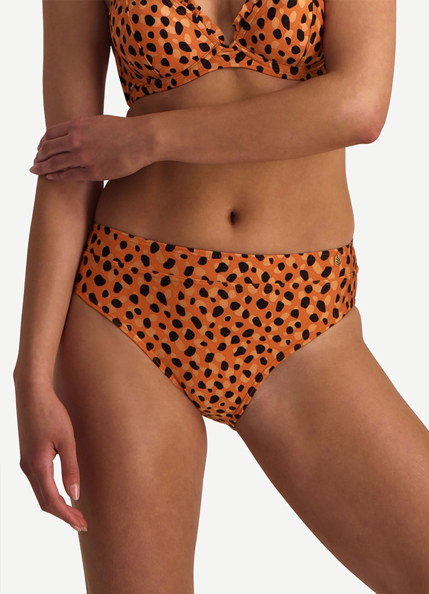 Beachlife Leopard Spots High Waist bikinibroekje - dames - Maat 36