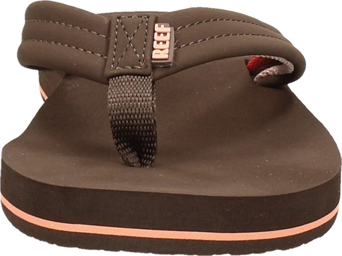Reef Cushion Breeze Teenslippers - donkerbruin - Maat 36