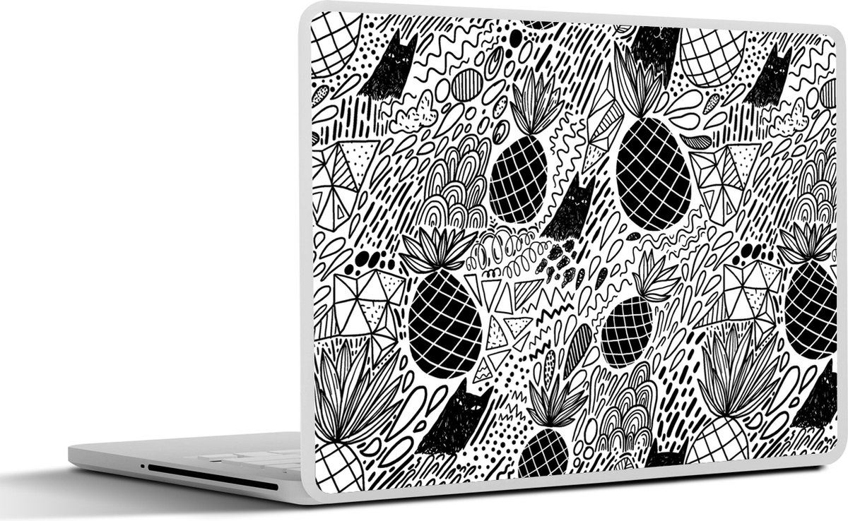 Laptop sticker - 11.6 inch - Patronen - Jungle - Fruit - 30x21cm - Laptopstickers - Laptop skin - Cover