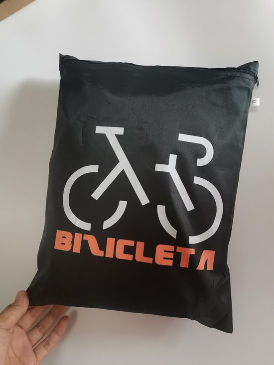 El Jardin - Fiets beschermhoes voor 1 fiets - Alle weersinvloeden - 60 x 85 x 170 cm (B*H*L) - 210D - Zadelhoes - Beschermzak van El Jardin — afbeelding 3
