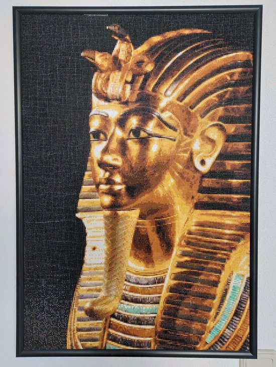 Schilderen op nummer Egypte Grote schilderen op nummer voor volwassenen Egyptische farao 30x60cm Schilderen op nummer kits hobby's voor volwassenen vrouwen gemakkelijke doe-het-zelf acrylverf met