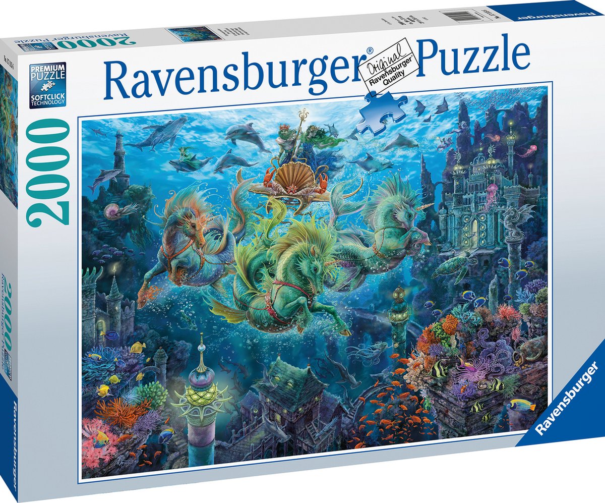 Ravensburger puzzel Unterwasserzauber - Legpuzzel - 2000 stukjes
