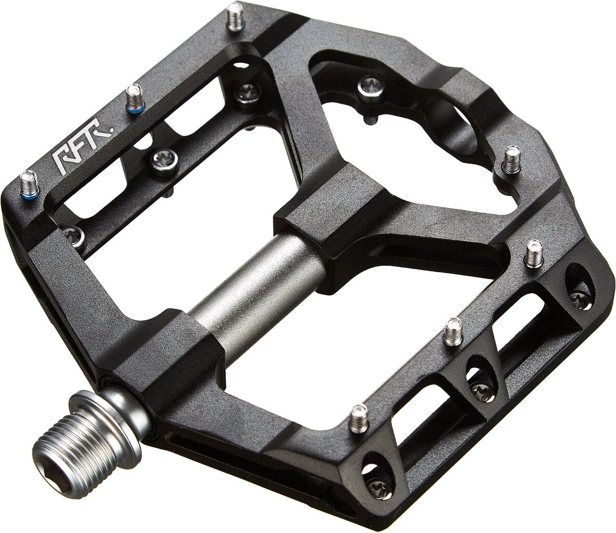 Cube RFR Flat SLT 2.0 Pedals, zwart/grijs