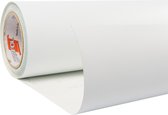 Plakfolie - Oracal - Wit – Mat – 117 cm x 10 m - RAL 9003 - Meubelfolie - Interieurfolie - Zelfklevend