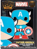 Funko POP ! Broche Marvel: Captain America 10 cm