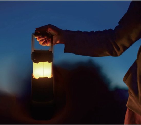 Luxe Campinglamp Flame Effect 2 in 1 - Ø87 x 182 mm van Luxe. — afbeelding 5