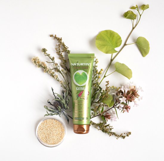 QUINOA Hair Food Haarmasker NATURTINT 150ml Vegan Microplastic FREE bol