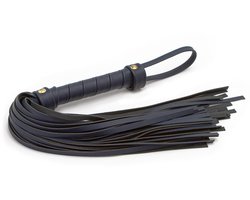 NS Novelties - Bondage Couture Flogger - Bondage / SM Whips and Paddles Blauw