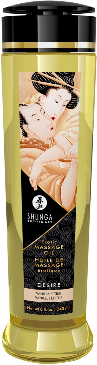Shunga - Massageolie - Desire Vanilla - Vanille