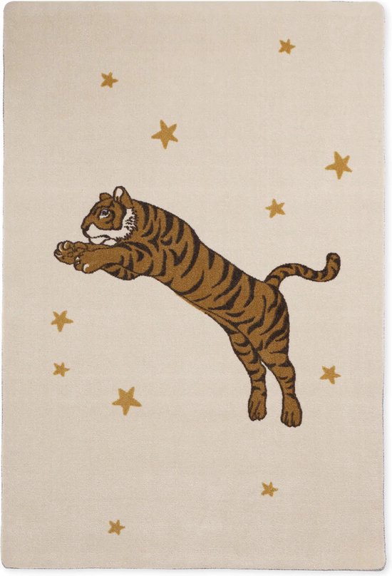 Konges Slojd Rug Tiger - Vloerkleed Tijger - 135 x 90 cm