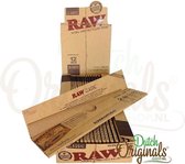 RAW Huge 12 inch Lange Vloei - Vloeipapier - Rolling paper (Smoking) - 20 Stuks/Display