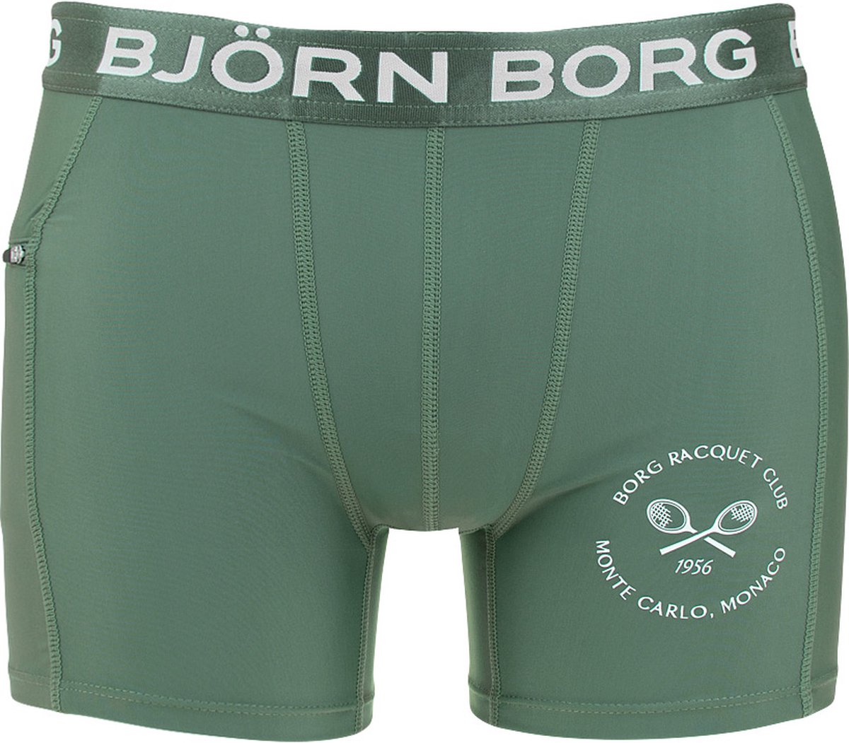 Björn Borg Swim Shorts Steve - Heren - Strakke Zwembroek - Maat S - Groen |  bol.com