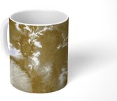 Mok - Goud - Abstract - Verf - 350 ML - Beker - Uitdeelcadeautjes