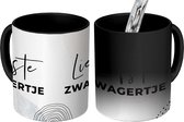 Magische Mok - Foto op Warmte Mok - Quotes - Love - Familie - 350 ML - Uitdeelcadeautjes - Mok met Tekst