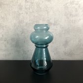 Light&Living Livon vaas glas petrol