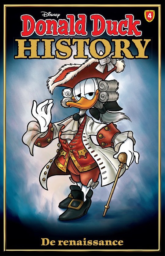 Omslag van Donald Duck History Pocket 4 - De Renaissance door Disney