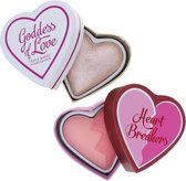 Makeup Revolution Heart Breakers-Goddess Of Love Testers (set van 2)