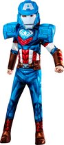 Marvel Avengers Verkleedpak Kind Captain America MechStrike Maat 116-128