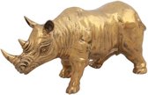 Rhino - woondecoratie - goudkleurig - Van Roon Living - 42x17x20 cm