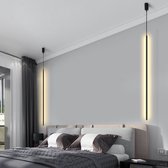 Pico NL® Hanglamp Zwart 140 cm - Hanglamp Woonkamer en Slaapkamer - Plafondlamp Industrieel Binnen - Warm Wit LED Licht
