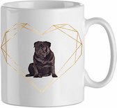 Mok Pug 1.2| Hond| Hondenliefhebber | Cadeau| Cadeau voor hem| cadeau voor haar | Beker 31 CL