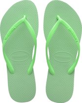 Havaianas Slim Dames Slippers - Green Garden - Maat 35/36