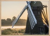 Poster Met Eiken Lijst - Oude Windmolen Poster