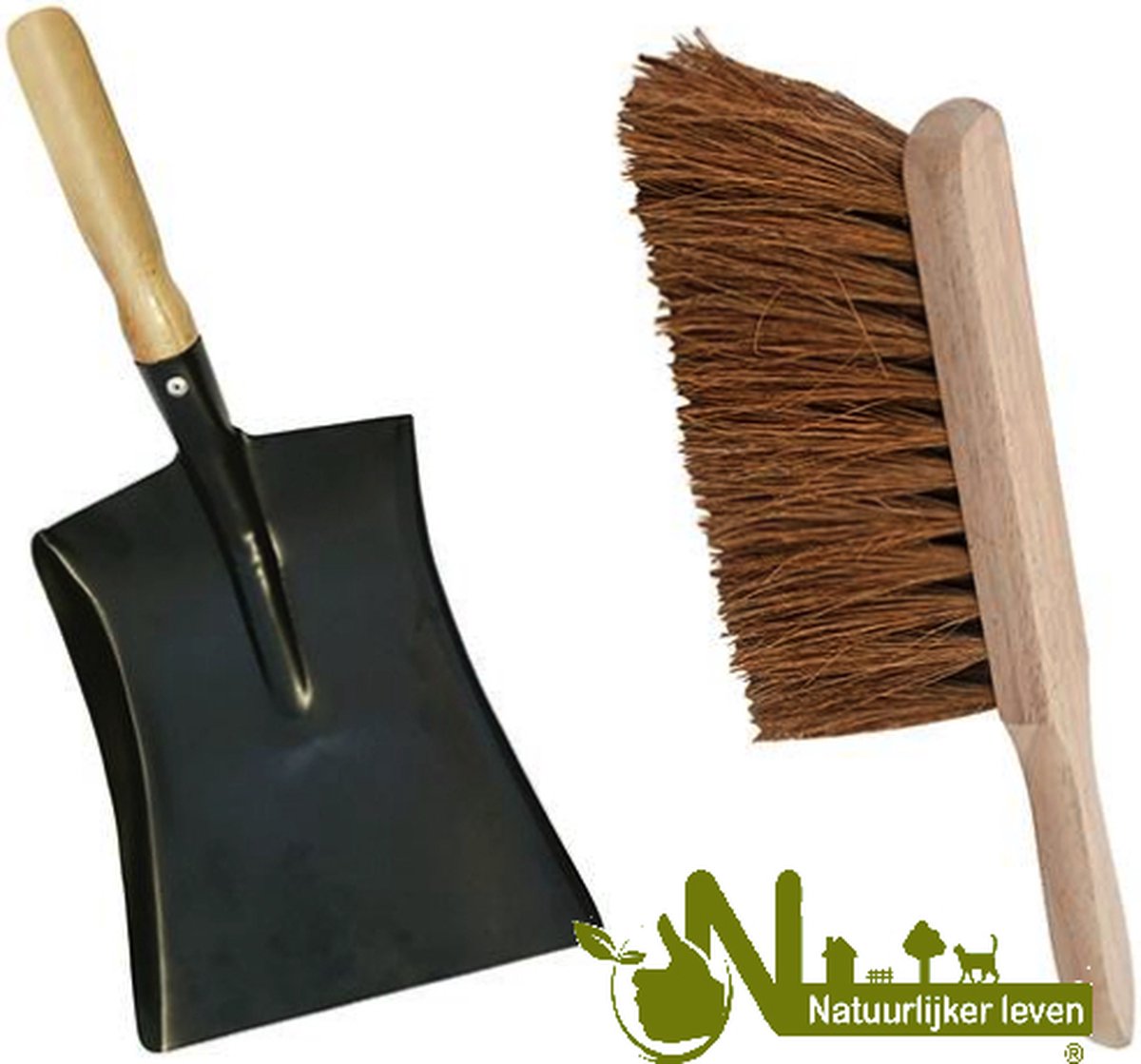 Goedkoopste Blik en veger (nostalgisch) - stoffer en blik - authentiek stoffer en blik