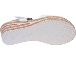 Gabor Witte Sandaal Sleehak