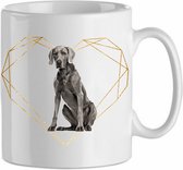 Mok Weimaraner 2.3| Hond| Hondenliefhebber | Cadeau| Cadeau voor hem| cadeau voor haar | Beker 31 CL