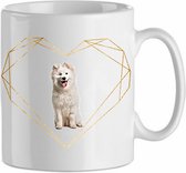 Mok Samoyeed 1.2| Hond| Hondenliefhebber | Cadeau| Cadeau voor hem| cadeau voor haar | Beker 31 CL
