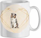 Mok Shetland Sheepdog 4.5| Hond| Hondenliefhebber | Cadeau| Cadeau voor hem| cadeau voor haar | Beker 31 CL