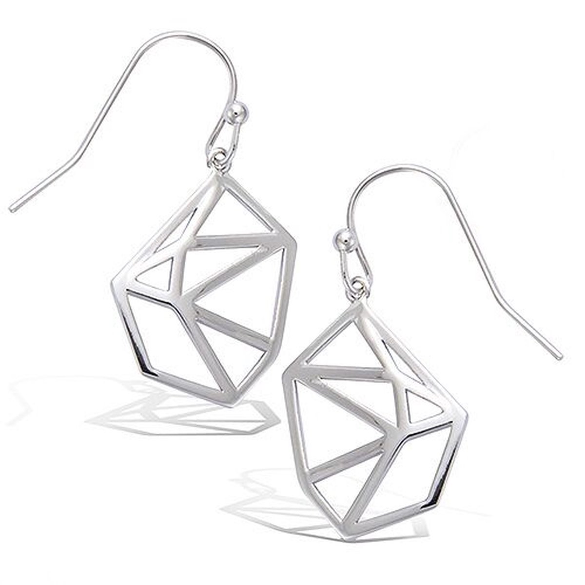 Cataleya Jewels AG925 Origami Zilveren Oorbellen