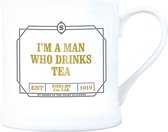 Peaky Blinders: I'm a Man Who Drinks Tea Vintage Beker