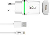 Durata - AC Adapter met USB slot - adapter - fast charge - DR-65C