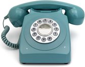 GPO 746PUSHBLU - druktoets telefoon - blauw