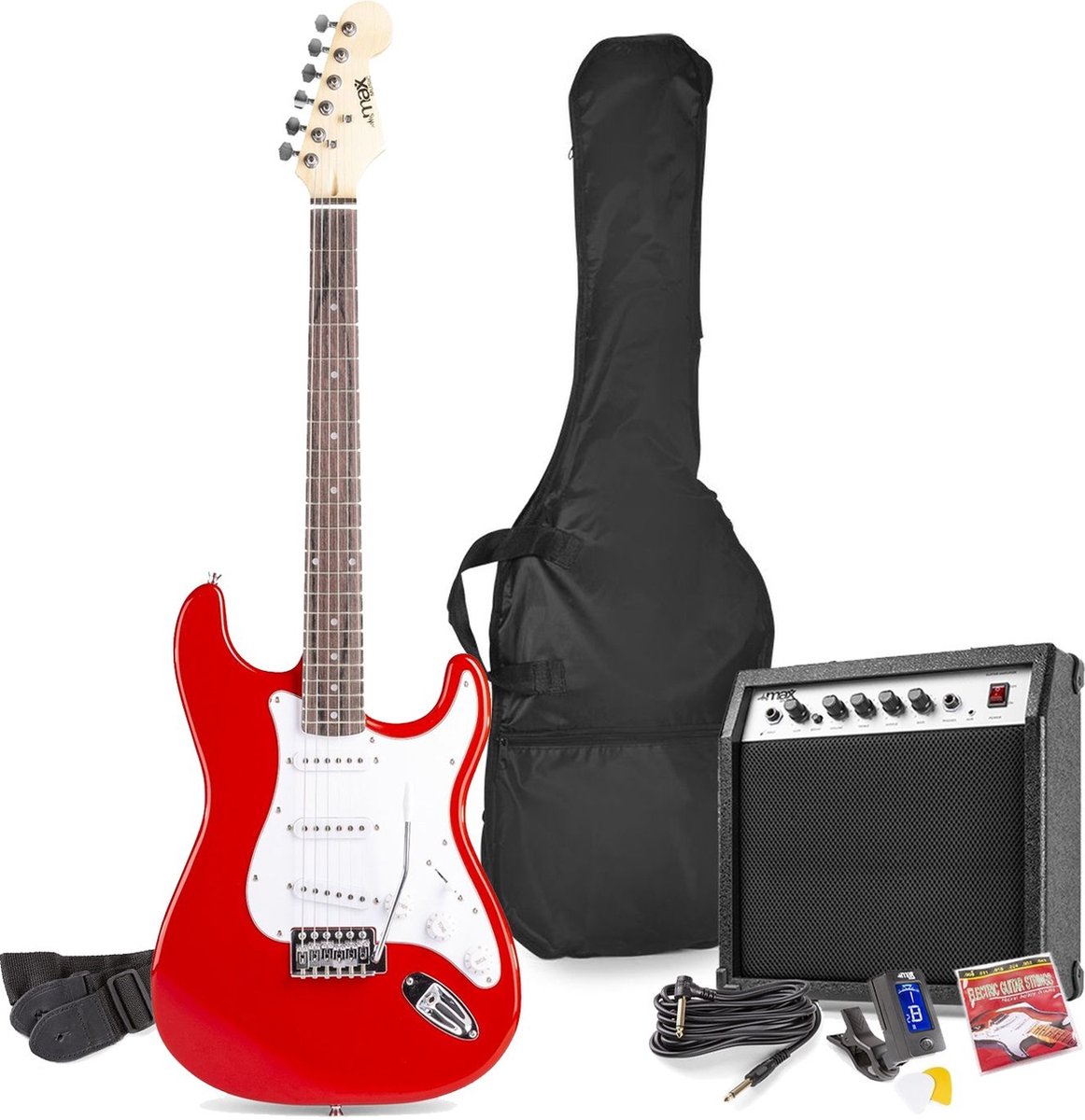 Guitare électrique avec amplificateur de guitare - MAX Gigkit - Perfect pour  les... | bol.com