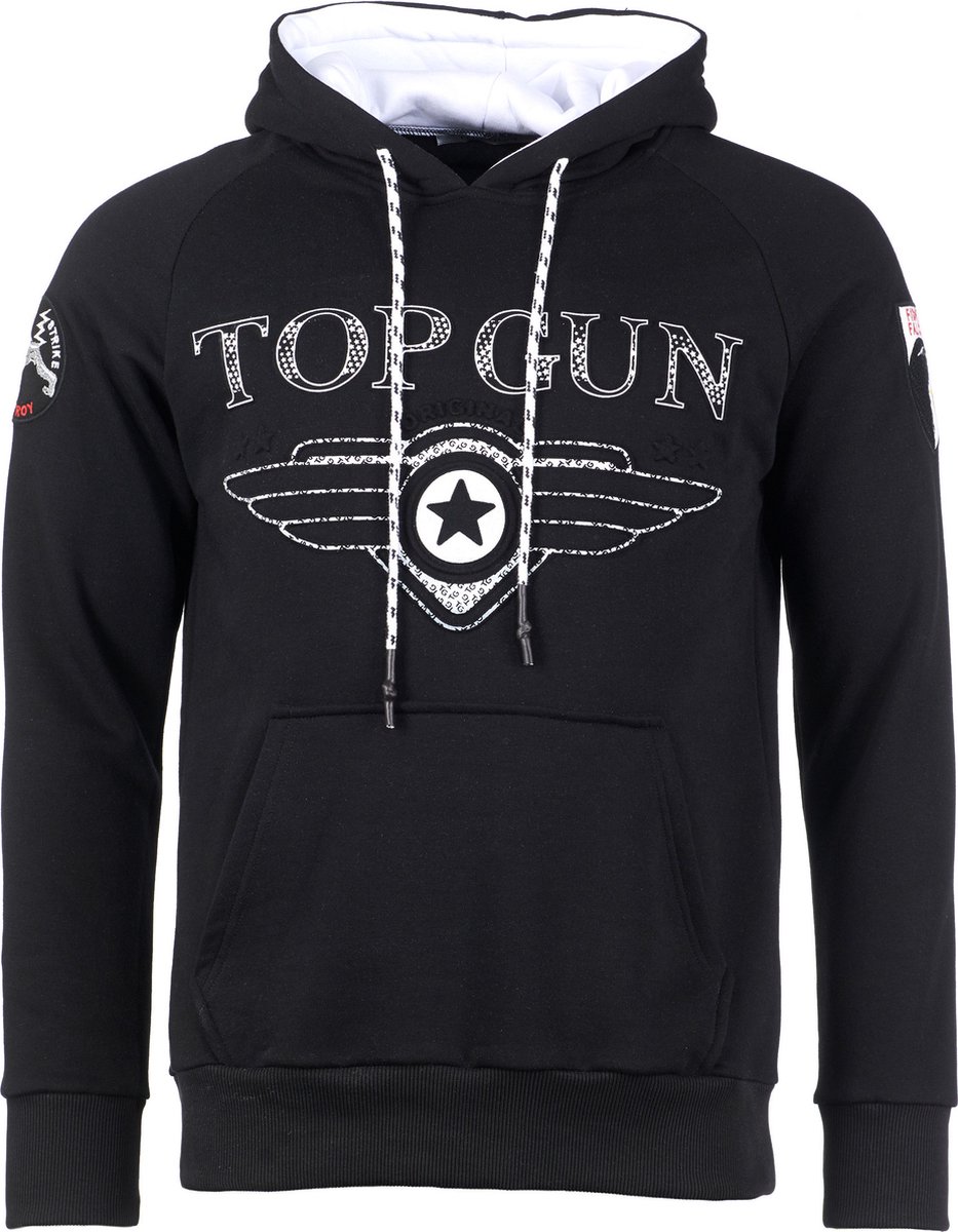 Top Gun ® sweater met capuchon Defend, zwart
