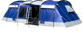 Skandika Montana 10 Sleeper Tent – Tunneltenten – 10 persoons familietent - Campingtent – Sleeper technology (extra donkere slaapcabines) - Muggengaas – 3-4 slaapcabines – 700 x 37