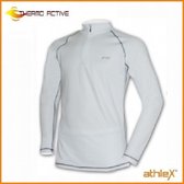 Athlex Thermo Shirt lange mouw met kraag  XL Wit