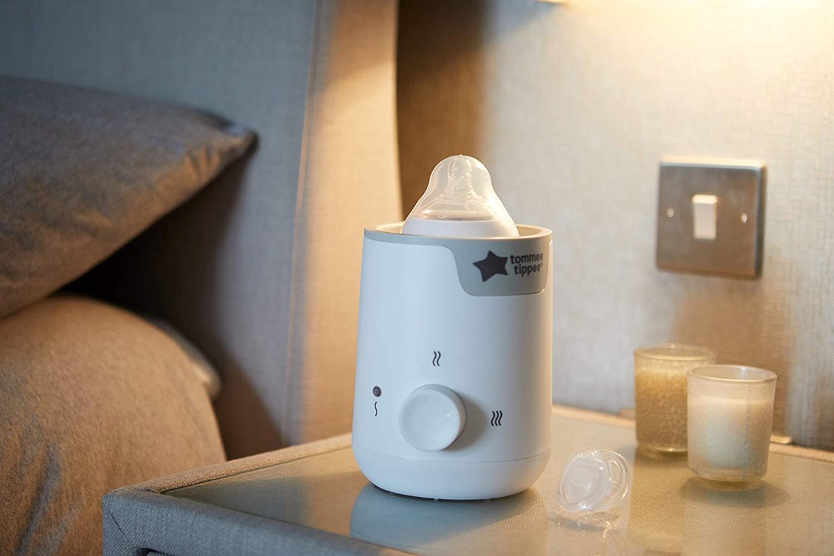 Tommee Tippee Easi Warm - elektrische flessen - en voedselverwarmer -  automatische timer - draaiknop - wit thumbnail 7