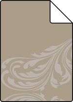 Proefstaal Origin Wallcoverings behang ornamenten glanzend brons - 345746 - 26,5 x 21 cm