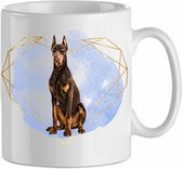 Mok Doberman 2.4| Hond| Hondenliefhebber | Cadeau| Cadeau voor hem| cadeau voor haar | Beker 31 CL