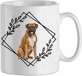 Mok Boxer 1.5| Hond| Hondenliefhebber | Cadeau| Cadeau voor hem| cadeau voor haar | Beker 31 CL