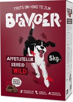Bravoer Appetijtelijk Bereid Wild - Hondenvoer - 5 kilo