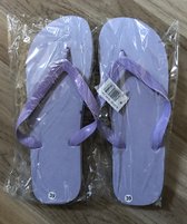 Teenslippers dames Paars/Lila, maat 37