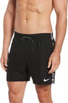 Nike Swim Logo Tape 5" Volley Heren Zwembroek - Maat S