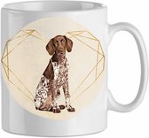 Mok pointer korthaar 3.2| Hond| Hondenliefhebber | Cadeau| Cadeau voor hem| cadeau voor haar | Beker 31 CL