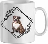 Mok Engelse bulldog 7.3| Hond| Hondenliefhebber | Cadeau| Cadeau voor hem| cadeau voor haar | Beker 31 CL